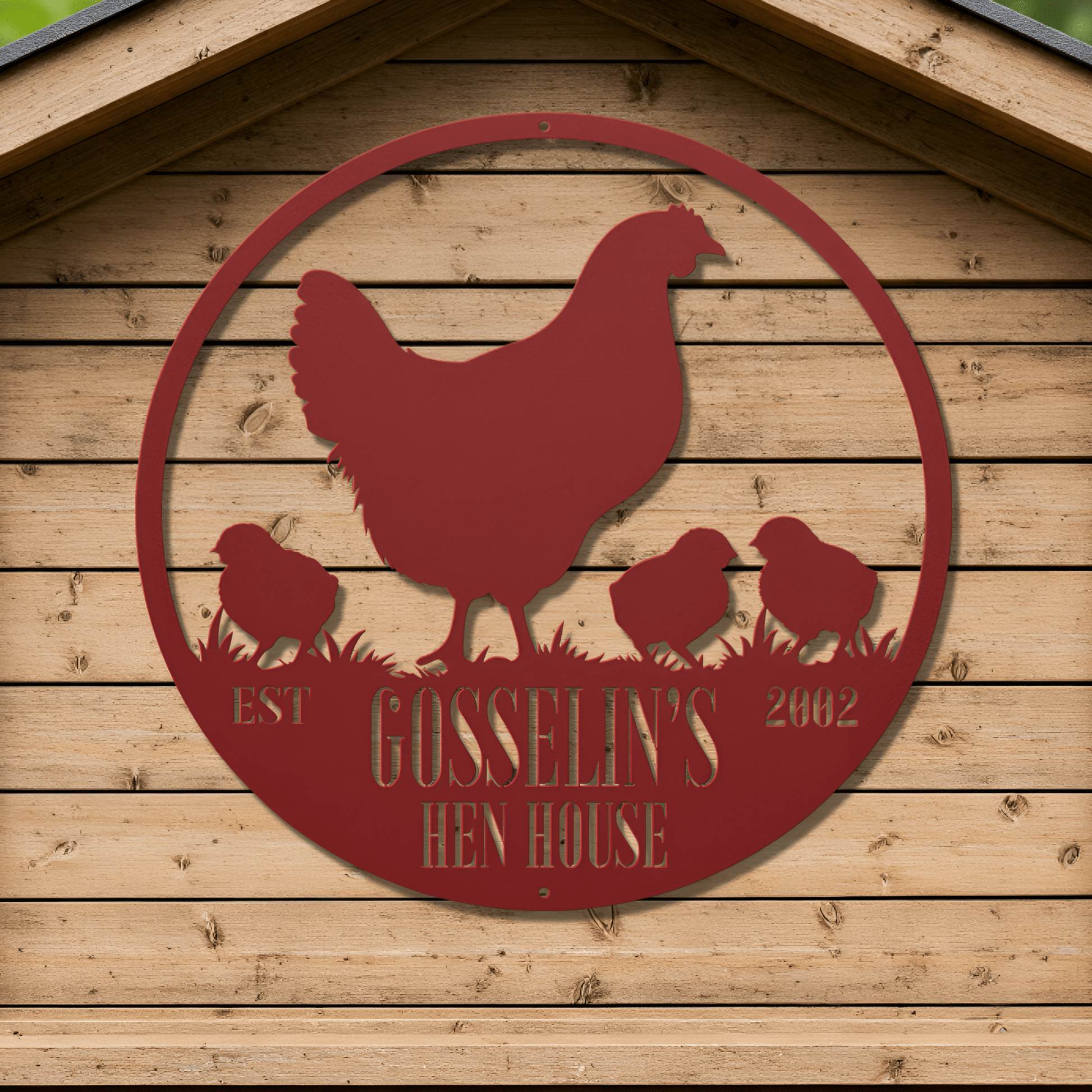 Hen House Metal Sign - MISSIRON