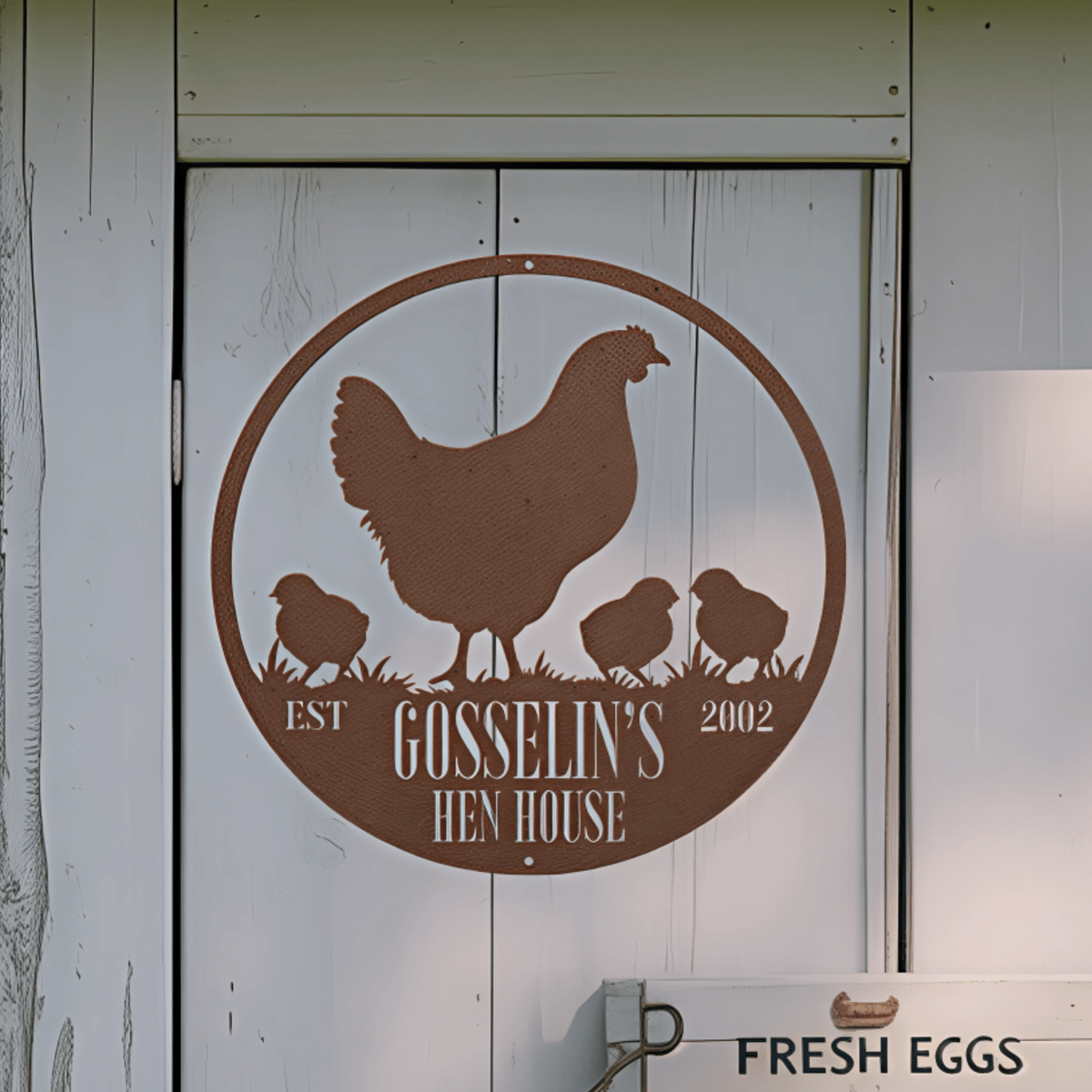 Hen House Metal Sign - MISSIRON