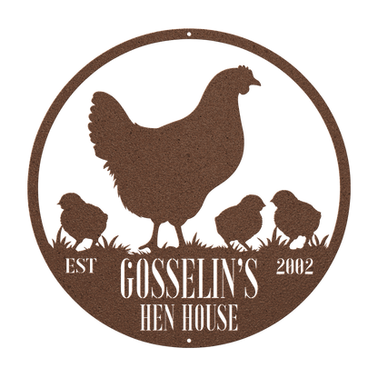 Hen House Metal Sign - MISSIRON