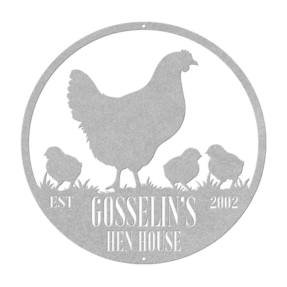Hen House Metal Sign - MISSIRON