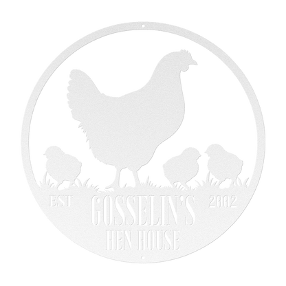Hen House Metal Sign - MISSIRON