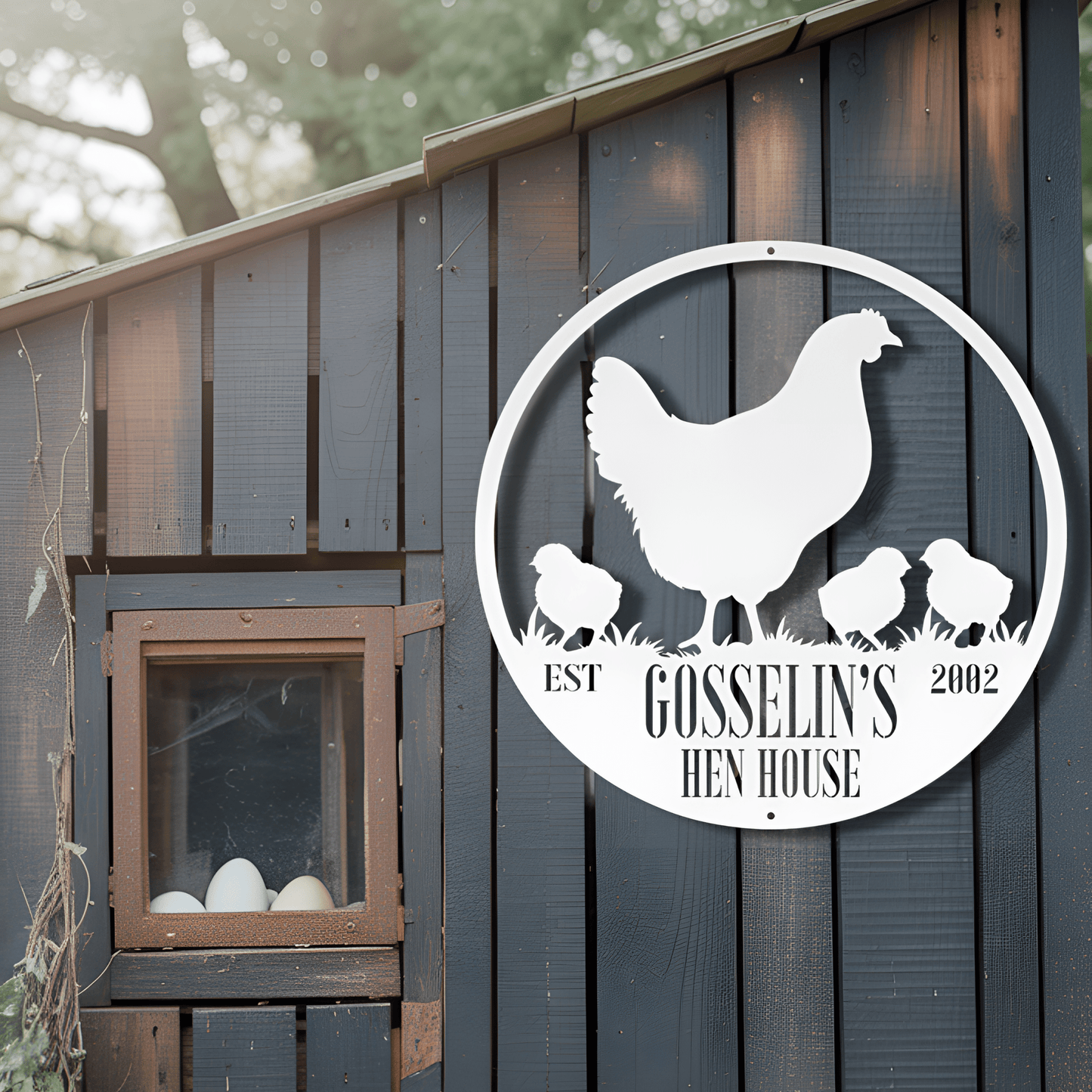 Hen House Metal Sign - MISSIRON