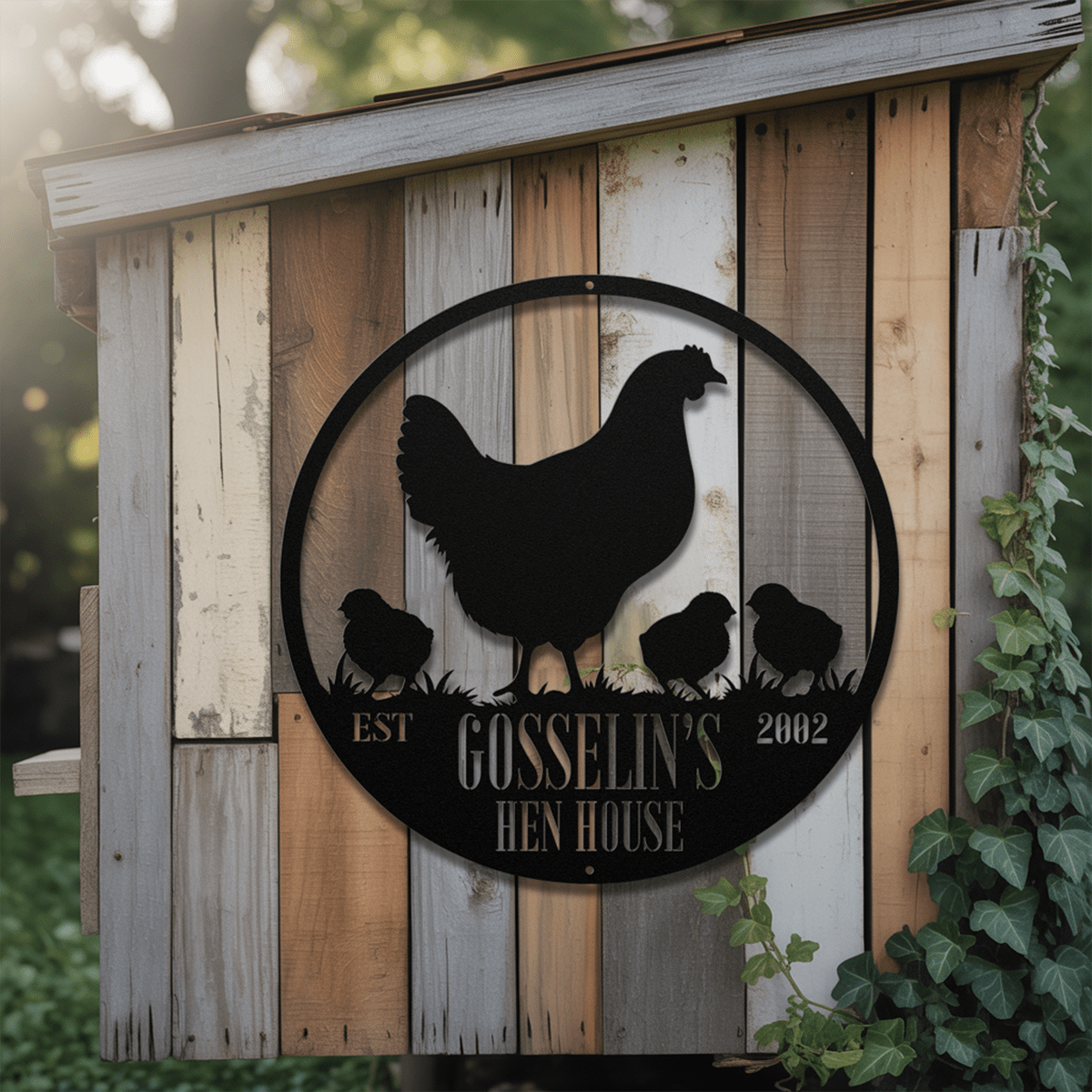 Hen House Metal Sign - MISSIRON