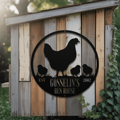 Hen House Metal Sign - MISSIRON