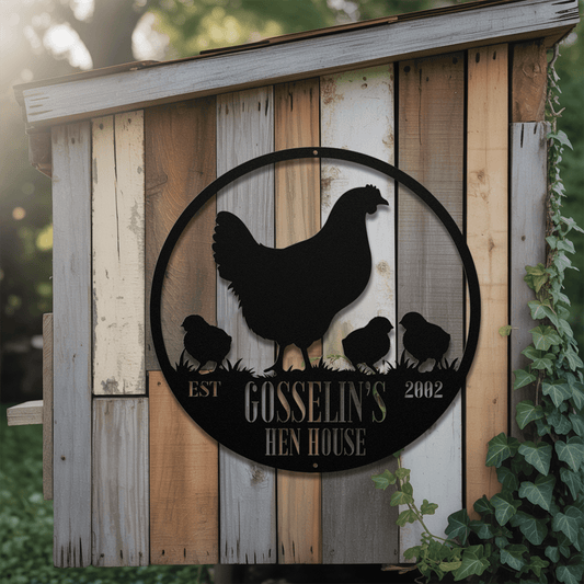 Hen House Metal Sign - MISSIRON