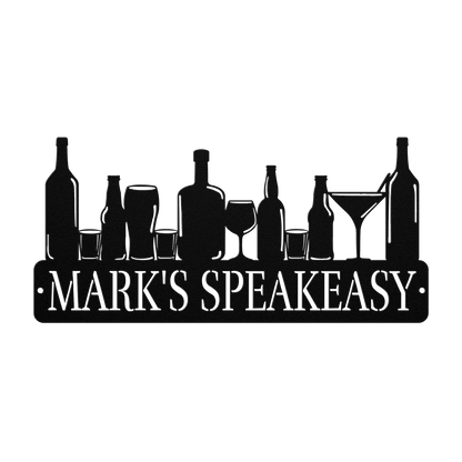 Home Bar Metal Sign - MISSIRON