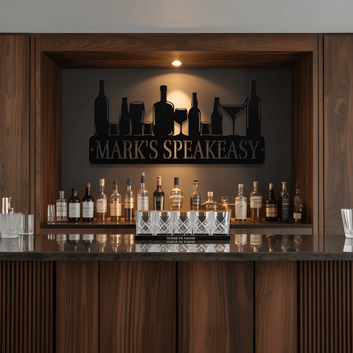 Home Bar Metal Sign - MISSIRON