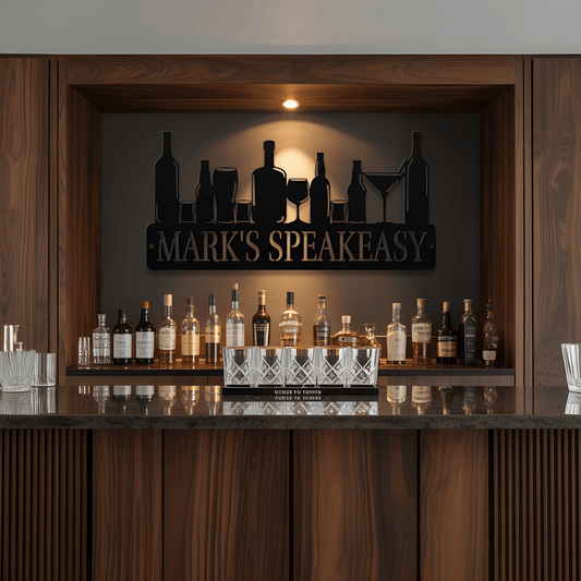 Home Bar Metal Sign - MISSIRON