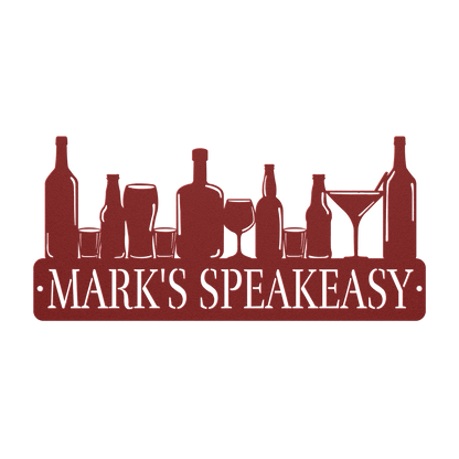 Home Bar Metal Sign - MISSIRON