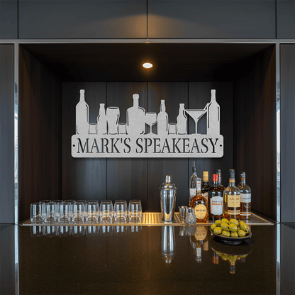 Home Bar Metal Sign - MISSIRON