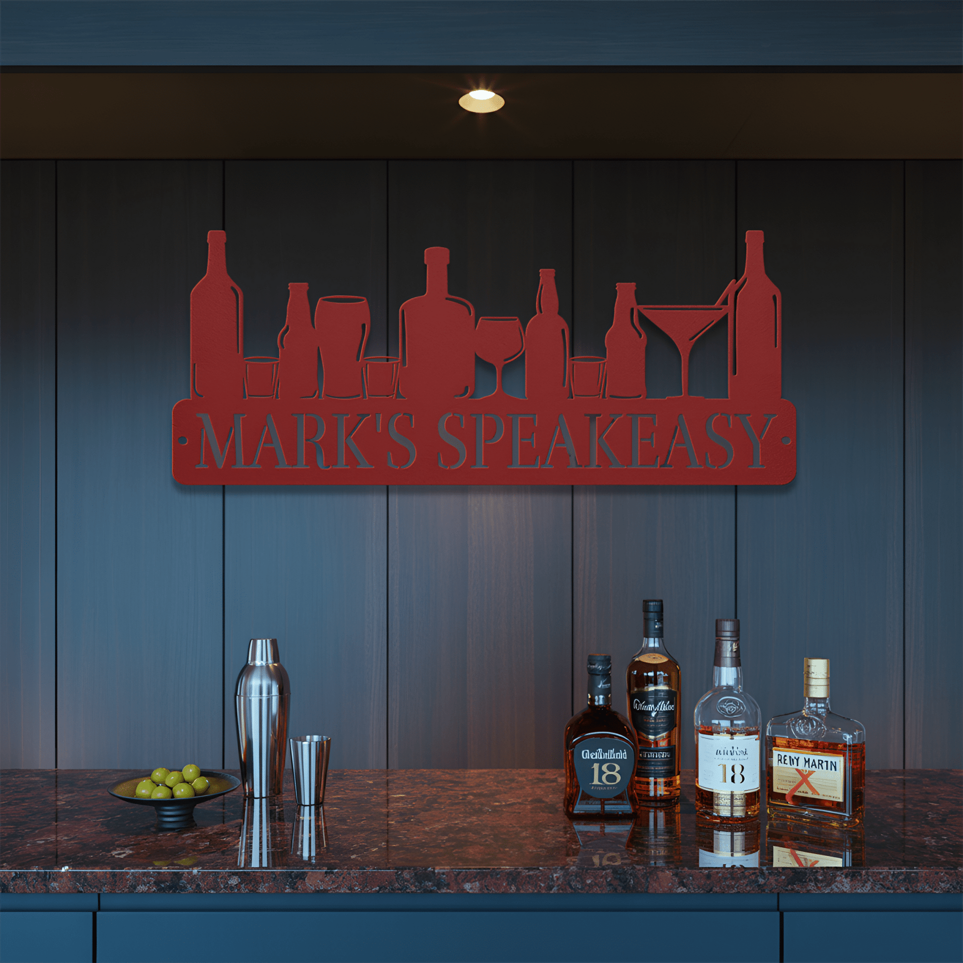 Home Bar Metal Sign - MISSIRON