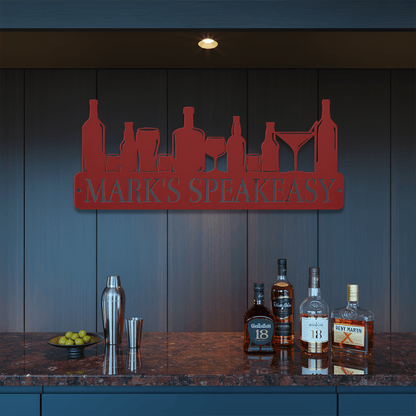 Home Bar Metal Sign - MISSIRON