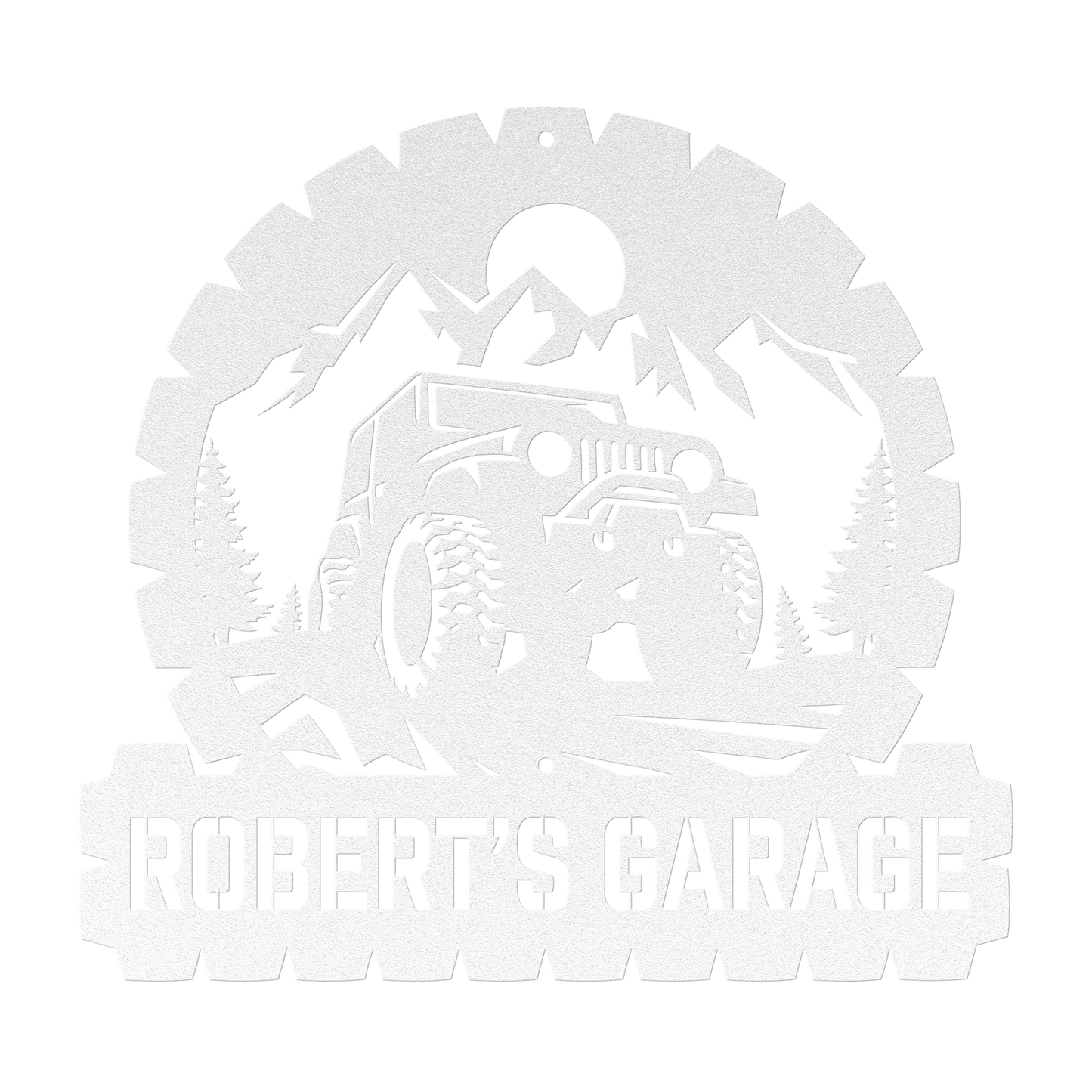 Jeep Garage Metal Sign - MISSIRON