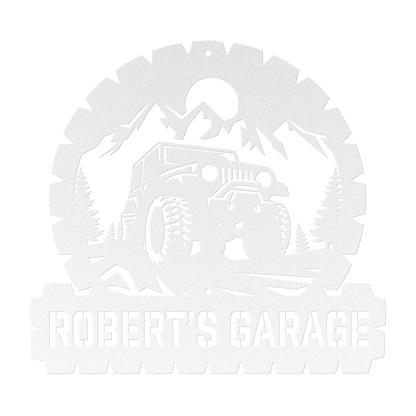 Jeep Garage Metal Sign - MISSIRON