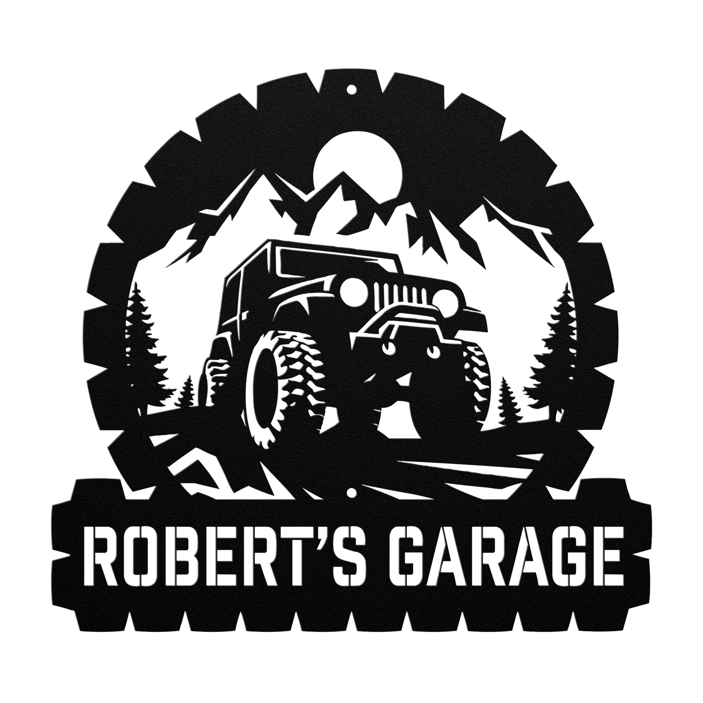 Jeep Garage Metal Sign - MISSIRON