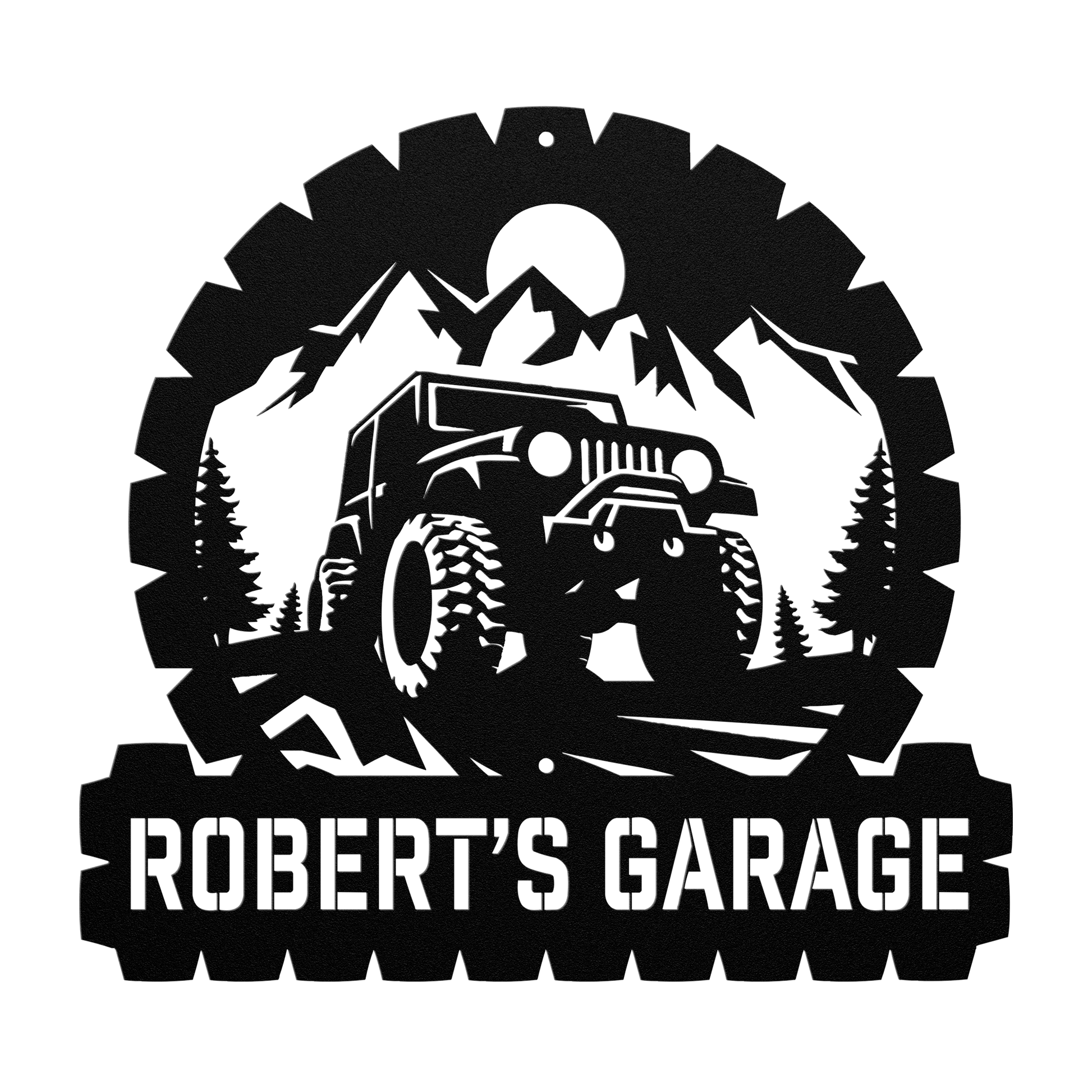 Jeep Garage Metal Sign - MISSIRON