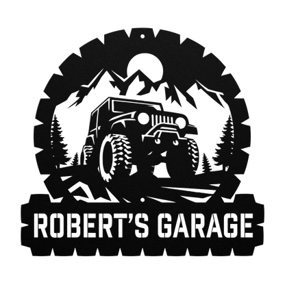 Jeep Garage Metal Sign - MISSIRON