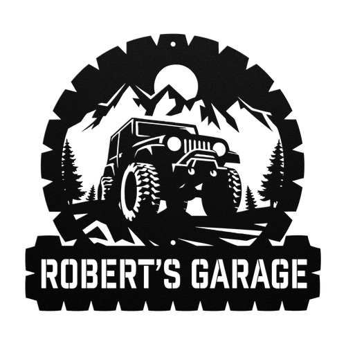 Jeep Garage Metal Sign - MISSIRON