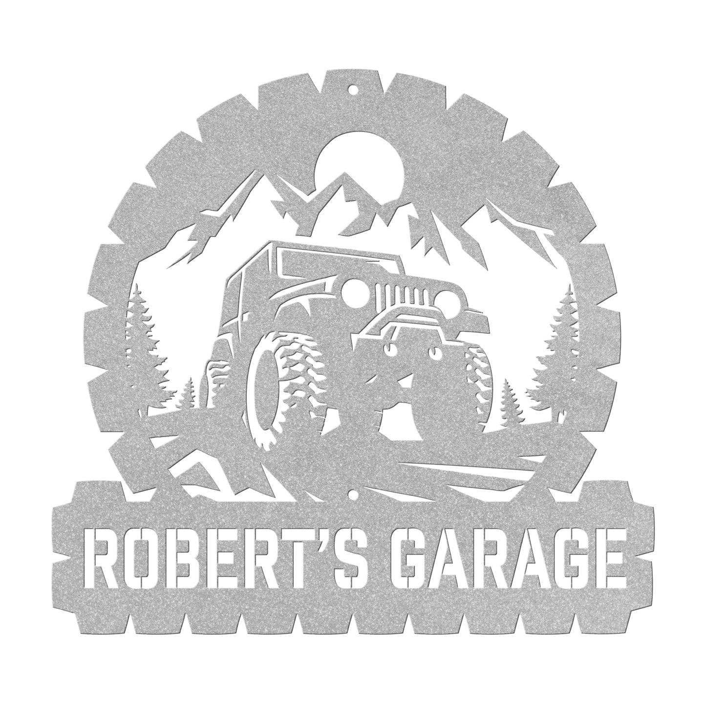 Jeep Garage Metal Sign - MISSIRON
