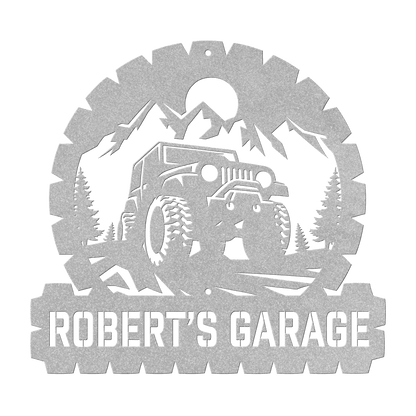 Jeep Garage Metal Sign - MISSIRON