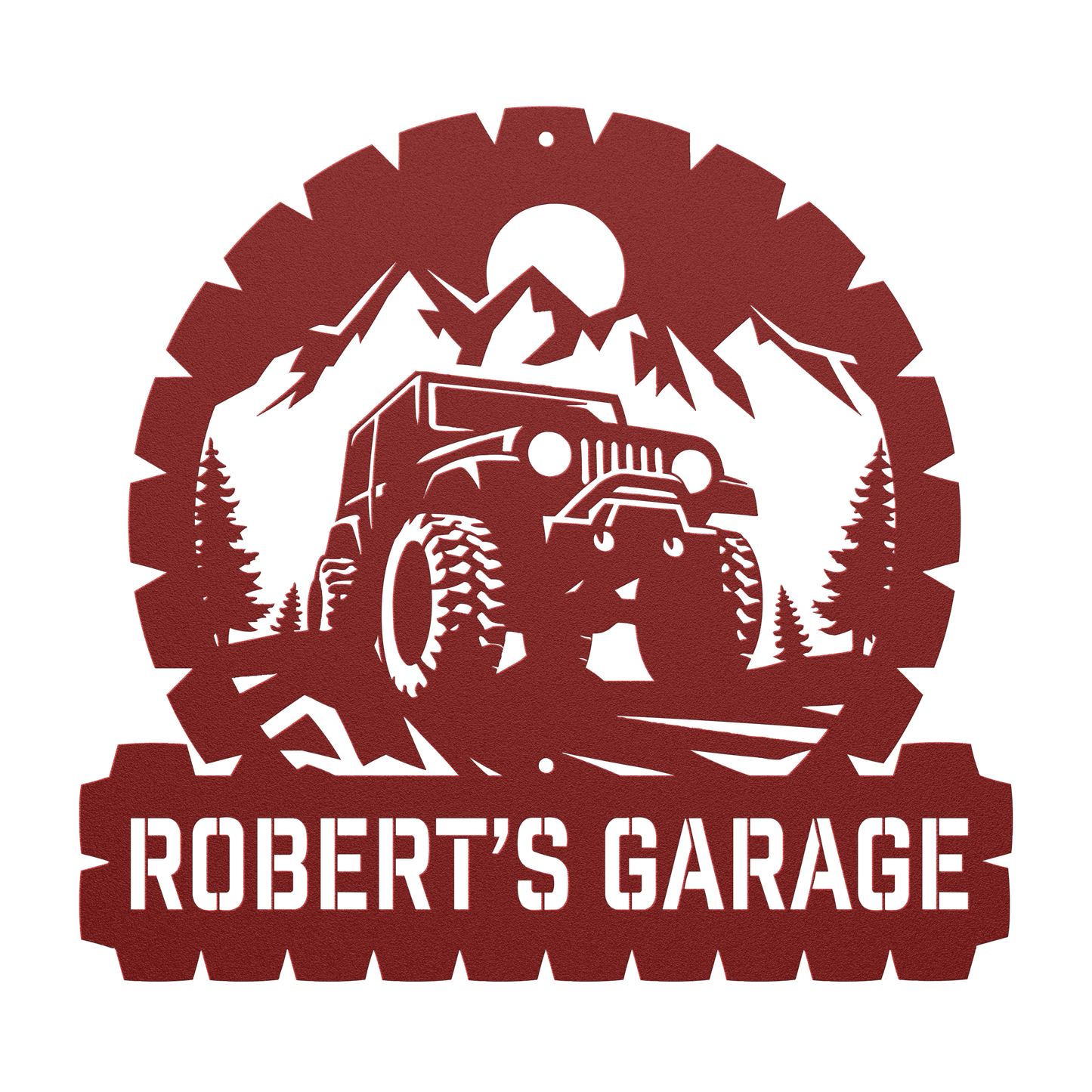 Jeep Garage Metal Sign - MISSIRON