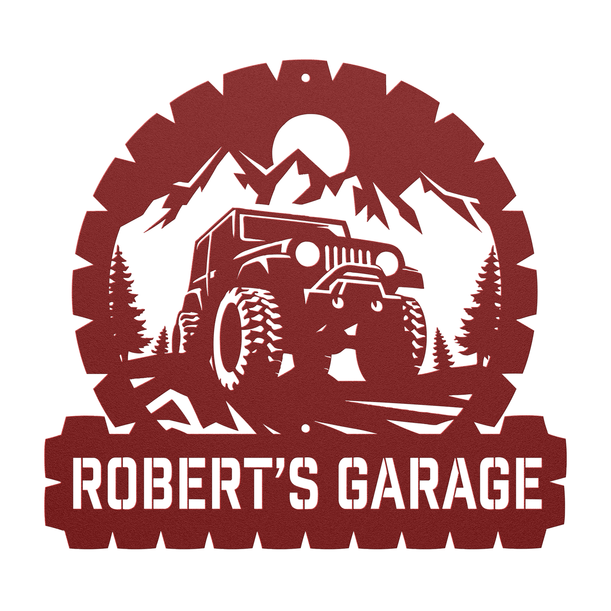 Jeep Garage Metal Sign - MISSIRON