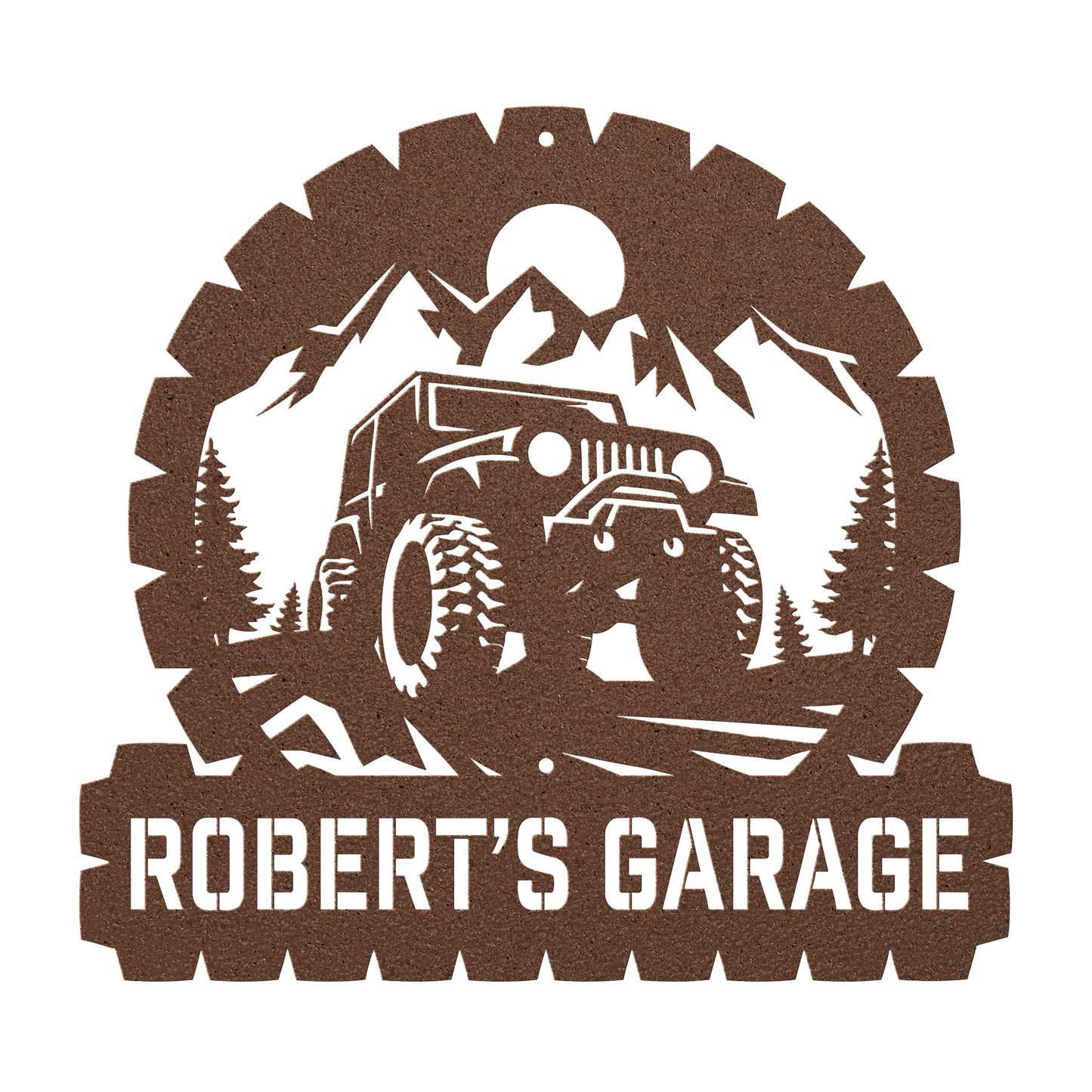 Jeep Garage Metal Sign - MISSIRON