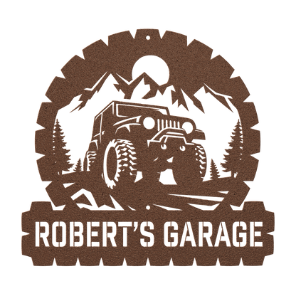 Jeep Garage Metal Sign - MISSIRON