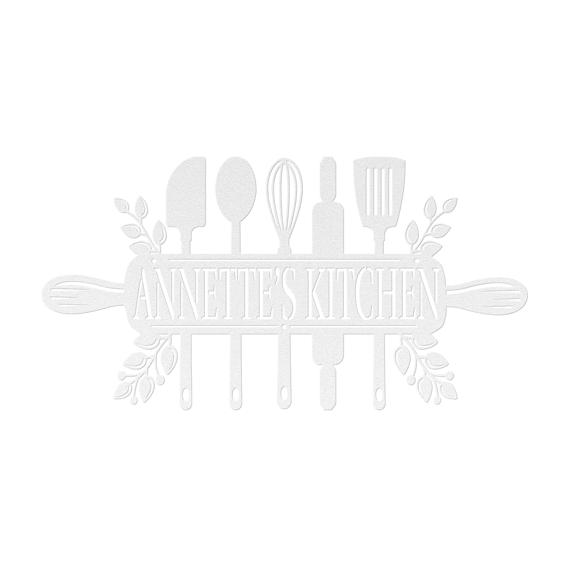 Kitchen Utensils Metal Sign - MISSIRON