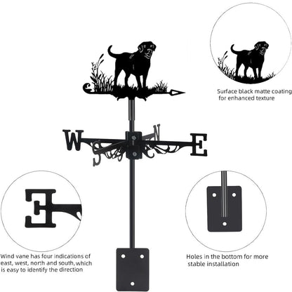 Labrador Stainless Steel Weathervane - MISSIRON
