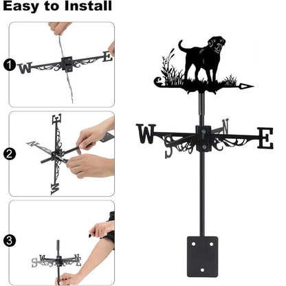 Labrador Stainless Steel Weathervane - MISSIRON