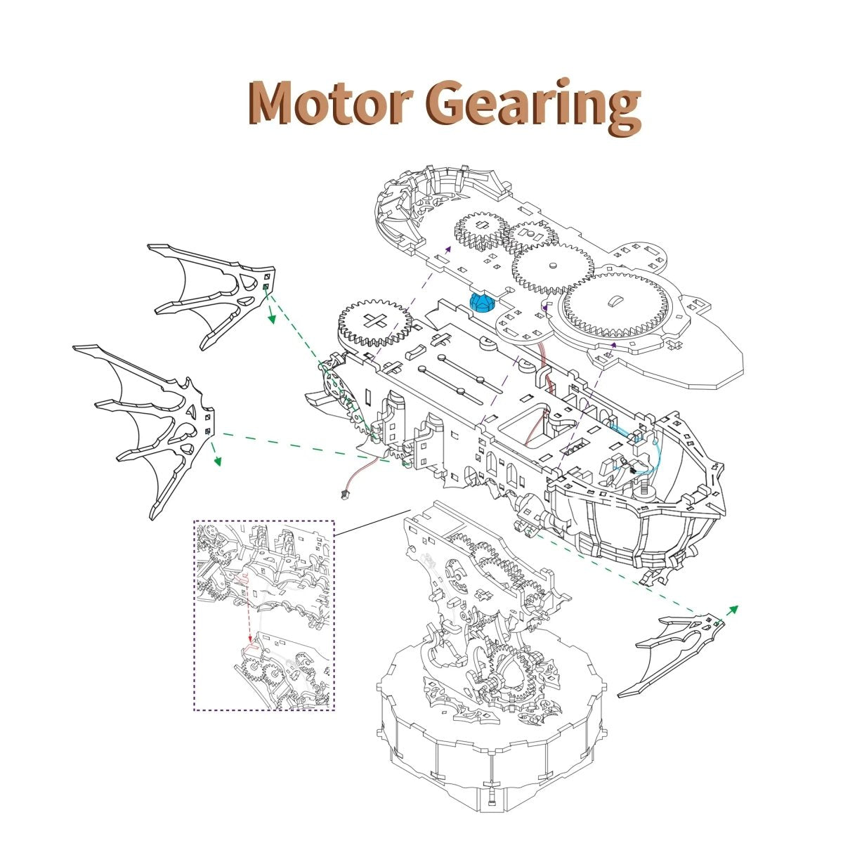 Magical Galaxy - 3D Puzzle - MISSIRON