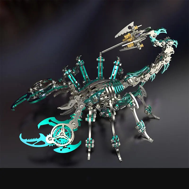 3D Scorpion Metal Puzzle Colorful Model Kit MISS IRON