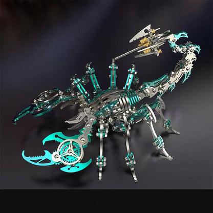 3D Scorpion Metal Puzzle Colorful Model Kit MISS IRON