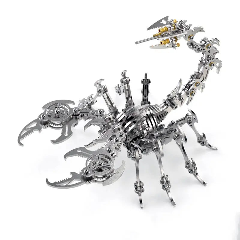 3D Scorpion Metal Puzzle Colorful Model Kit MISS IRON