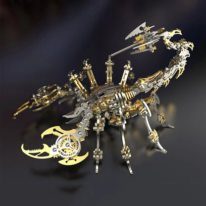 3D Scorpion Metal Puzzle Colorful Model Kit MISS IRON