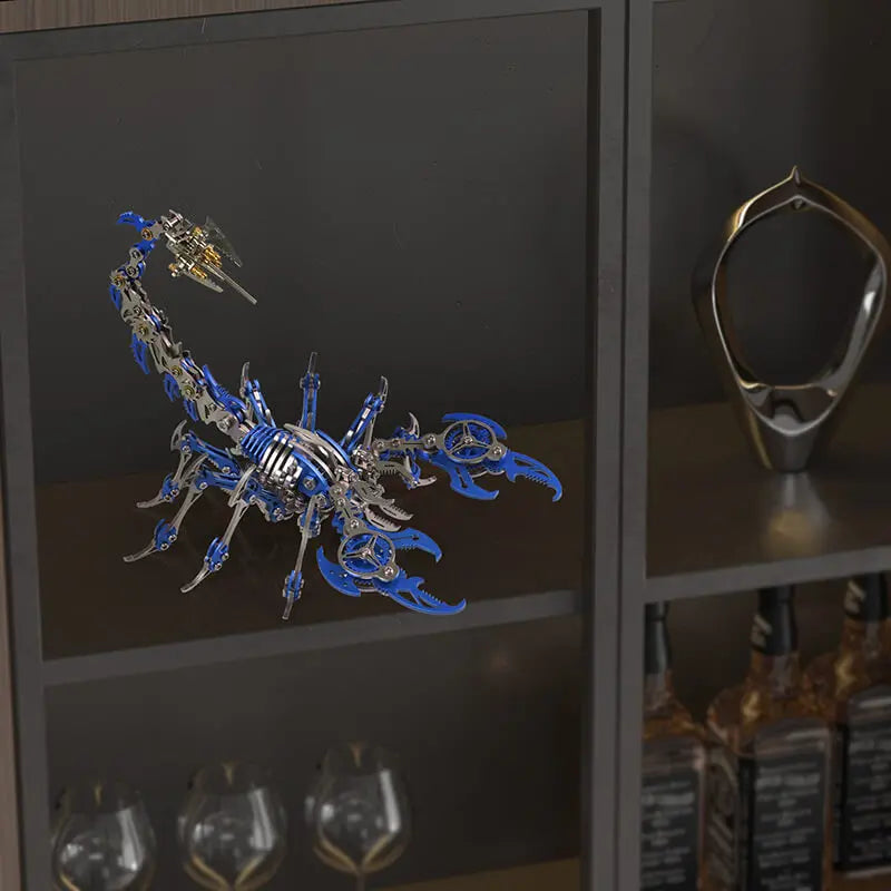 3D Scorpion Metal Puzzle Colorful Model Kit MISS IRON