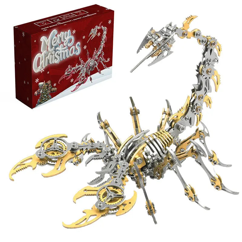 3D Scorpion Metal Puzzle Colorful Model Kit MISS IRON