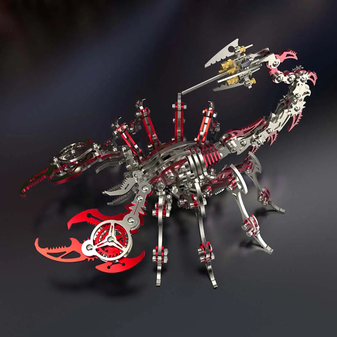 3D Scorpion Metal Puzzle Colorful Model Kit MISS IRON