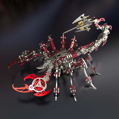 3D Scorpion Metal Puzzle Colorful Model Kit MISS IRON