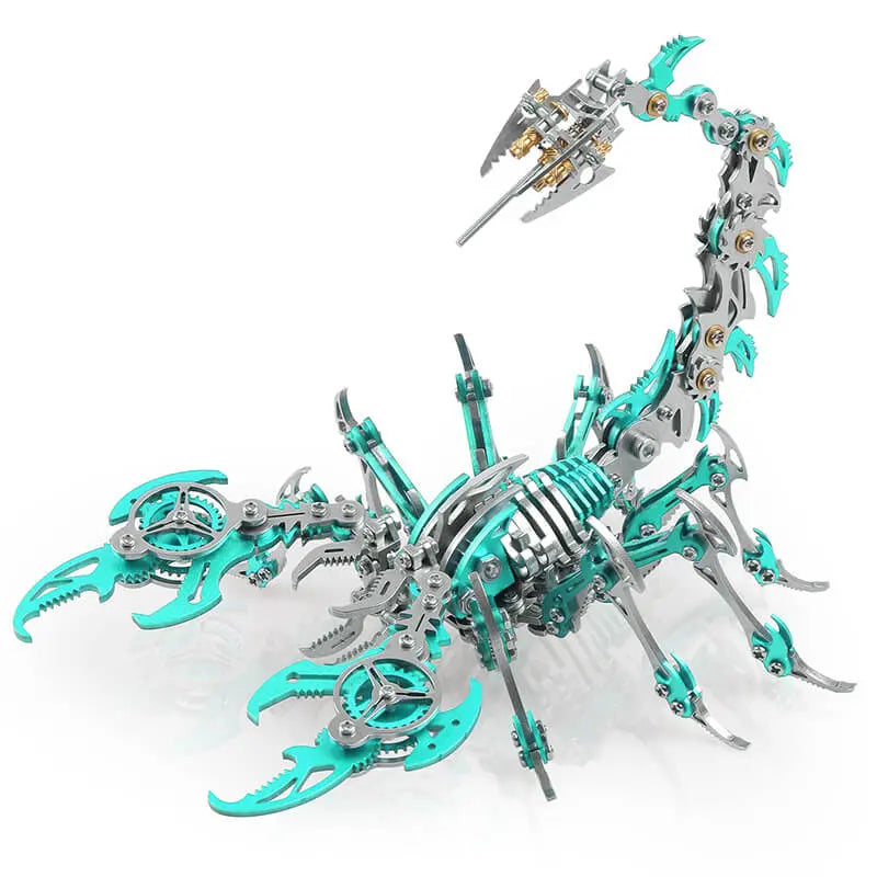 3D Scorpion Metal Puzzle Colorful Model Kit MISS IRON