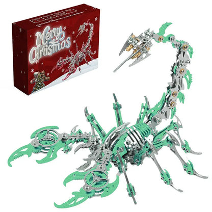 3D Scorpion Metal Puzzle Colorful Model Kit MISS IRON