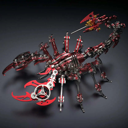 3D Scorpion Metal Puzzle Colorful Model Kit MISS IRON