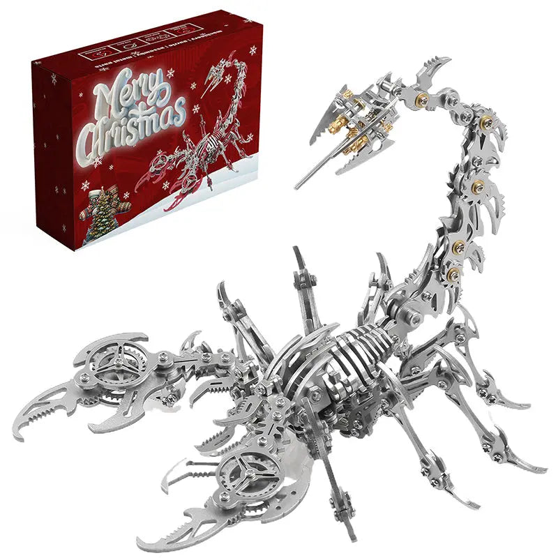 3D Scorpion Metal Puzzle Colorful Model Kit MISS IRON