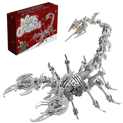 3D Scorpion Metal Puzzle Colorful Model Kit MISS IRON