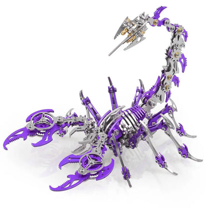 3D Scorpion Metal Puzzle Colorful Model Kit MISS IRON
