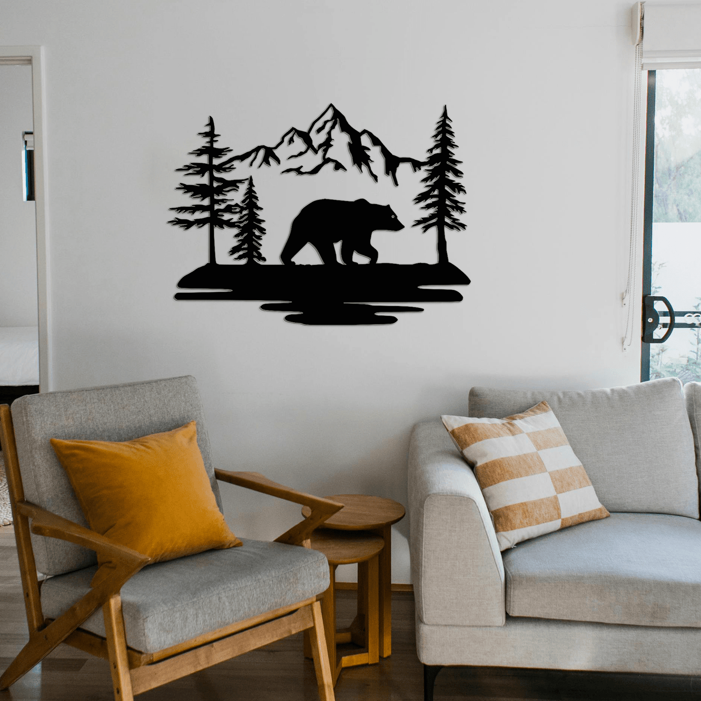 Mountain Bear Wall Art - MISSIRON