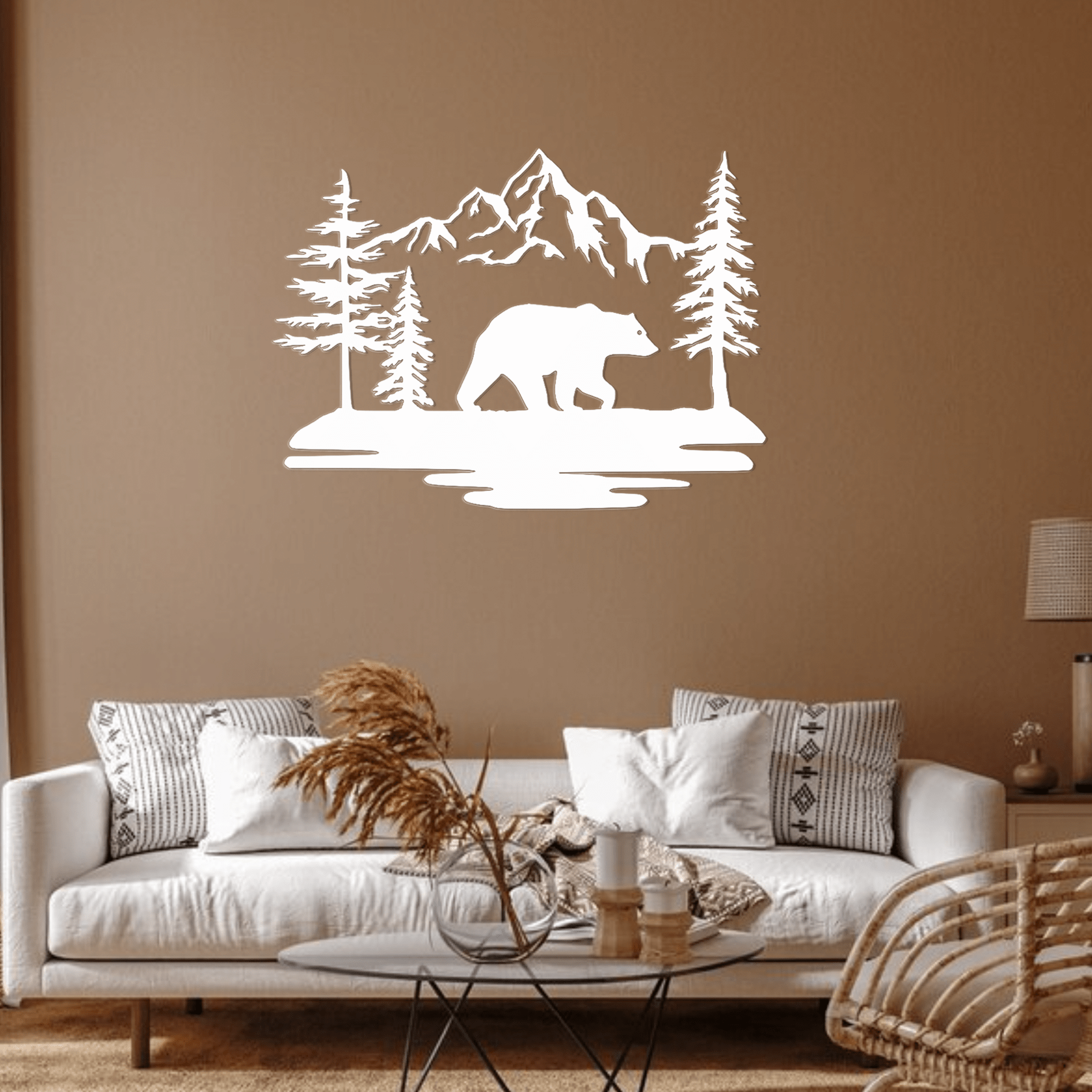 Mountain Bear Wall Art - MISSIRON