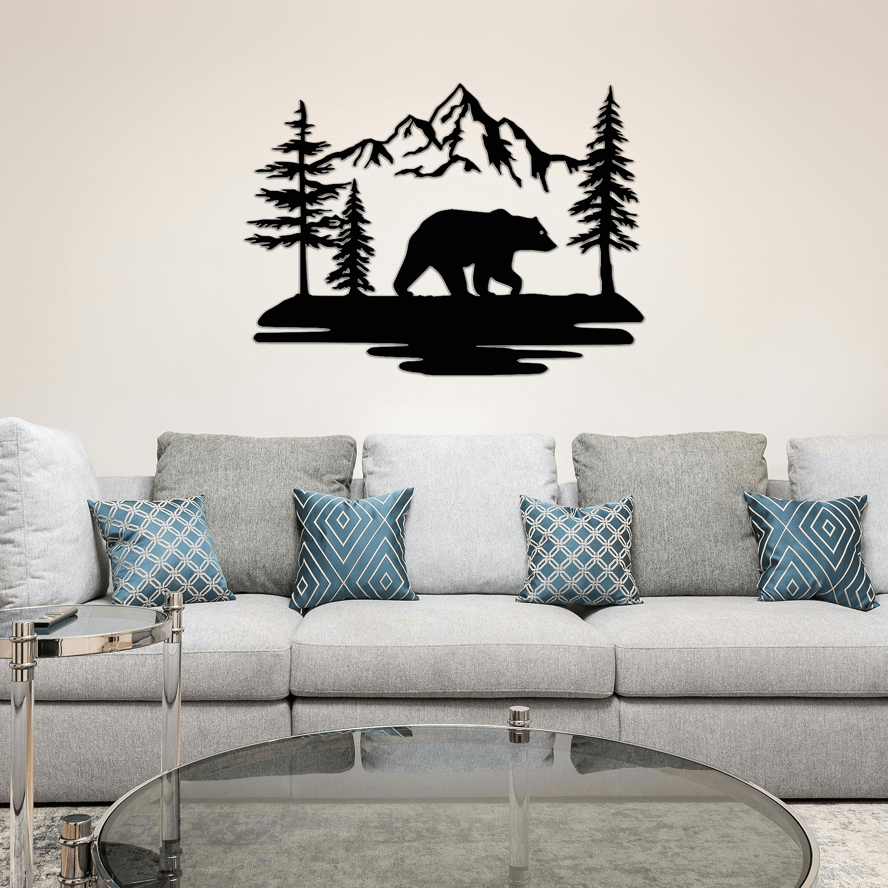 Mountain Bear Wall Art - MISSIRON