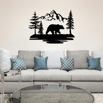 Mountain Bear Wall Art - MISSIRON